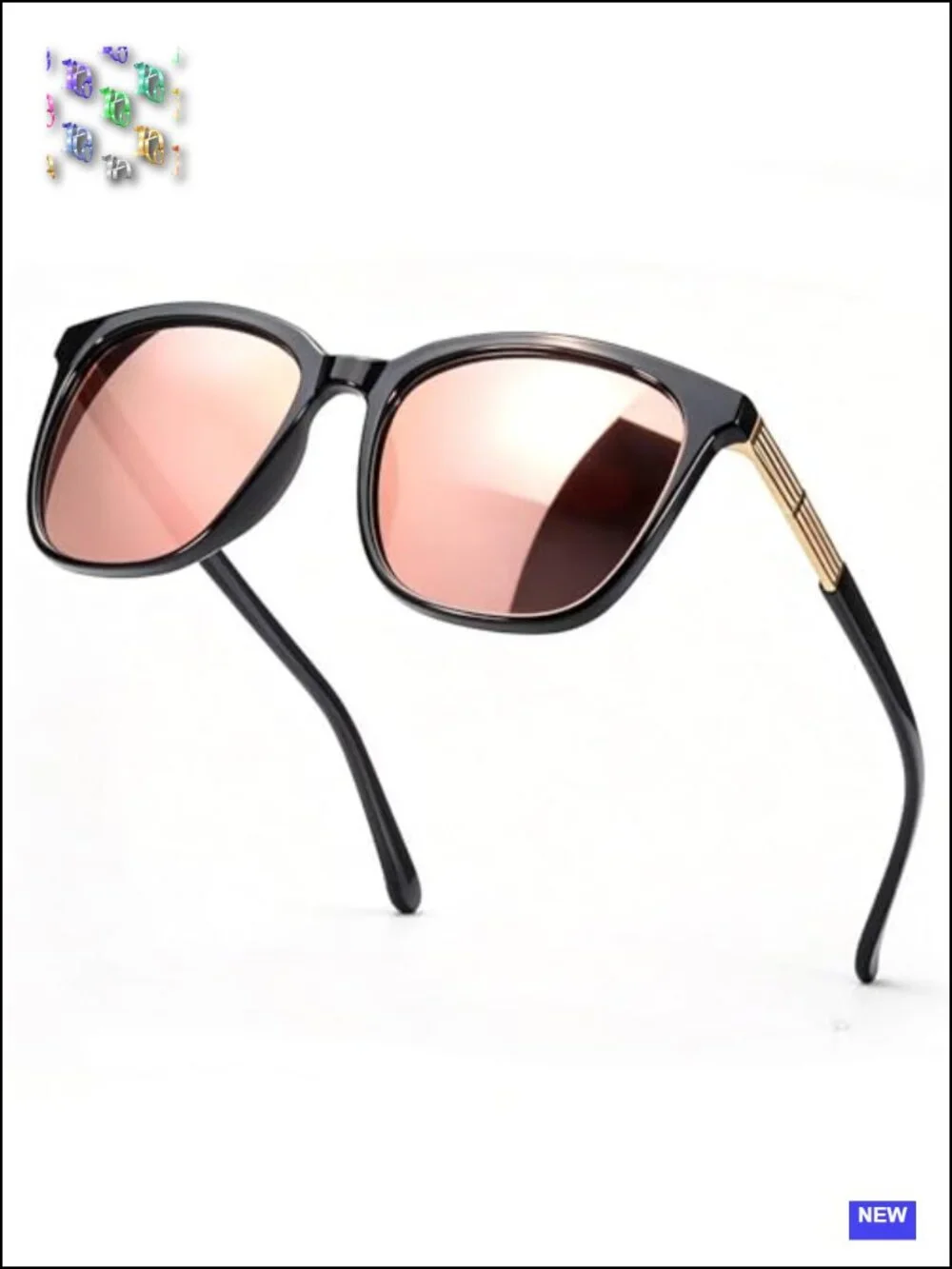 Women's Oversized Square Sunglasses UV400 Protection Polarized Lightweight